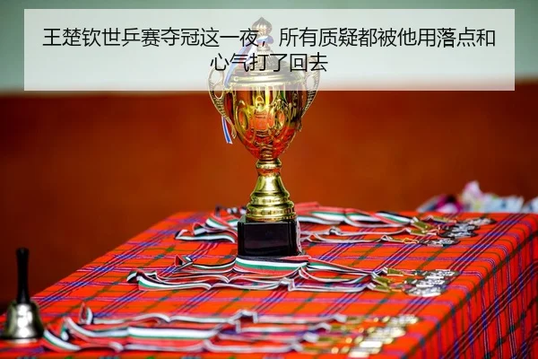王楚钦世乒赛夺冠这一夜，所有质疑都被他用落点和心气打了回去